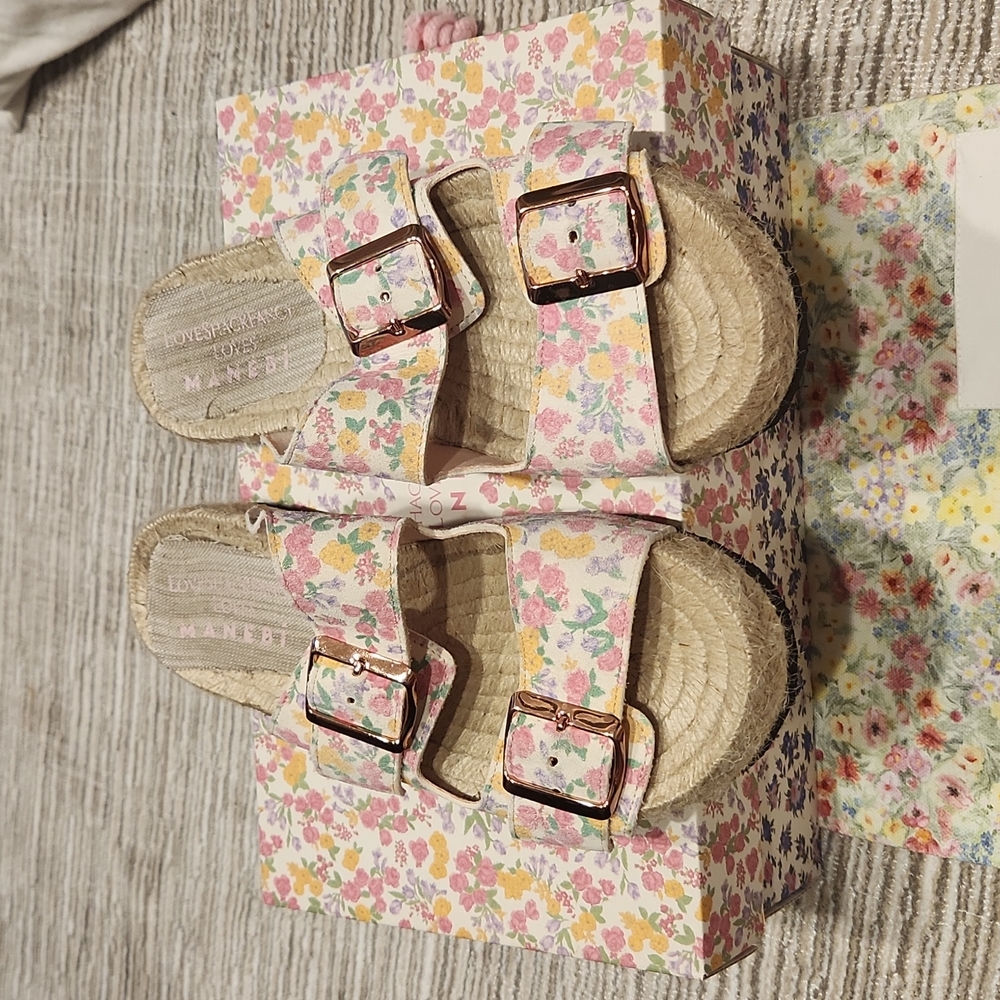 LoveShackFancy Manebi sandal size 37